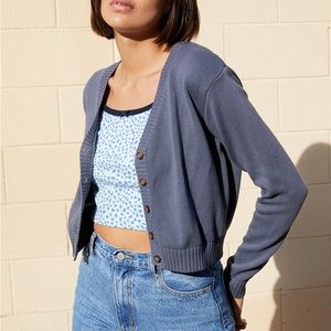 John Galt Blue Billie Cardigan